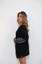 חולצת שרוול משבצות – תמונה 6