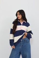 חולצת צווארון פסים – תמונה 3