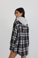 ⁦קפוצ׳ון פלנל משבצות⁩ – תמונה ⁦9⁩