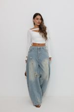 ⁦חולצת פתח כיווץ⁩ – תמונה ⁦5⁩