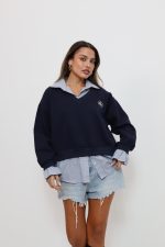 ⁦חולצה צווארון משבצות⁩ – תמונה ⁦8⁩