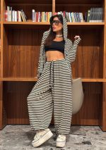 ⁦חליפת 3 חלקים פסים⁩ – תמונה ⁦3⁩