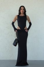 ⁦חליפת בגד גוף חצאית⁩ – תמונה ⁦4⁩