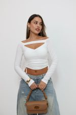 ⁦חולצת פתח כיווץ⁩ – תמונה ⁦6⁩