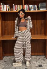 חליפת 3 חלקים פסים