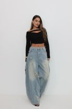 ⁦חולצת פתח כיווץ⁩ – תמונה ⁦9⁩