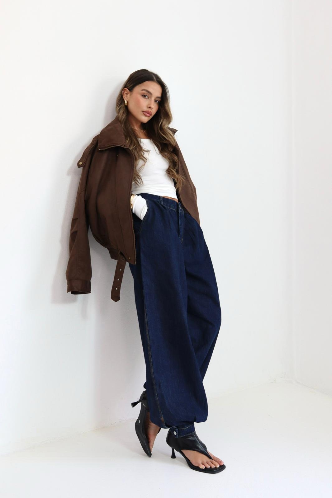 599545b6-6291-41ec-acd4-178be036a0f8 ג׳קט בלון זמש – תמונה 1