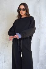 ⁦חליפת מיו שילוב משבצות⁩ – תמונה ⁦5⁩