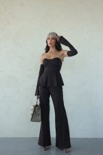 ⁦חליפת סטרפלס מחטבת⁩ – תמונה ⁦6⁩