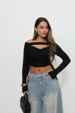 ⁦חולצת פתח כיווץ⁩ – תמונה ⁦2⁩