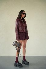 ⁦ג׳קט עור בומבר⁩ – תמונה ⁦14⁩