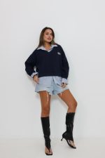 ⁦חולצה צווארון משבצות⁩ – תמונה ⁦10⁩