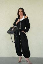 ⁦חליפת קפוצ׳ון שרוך לבן⁩ – תמונה ⁦4⁩