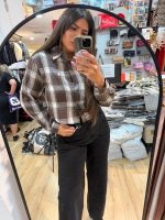 ⁦מכופתרת משבצות פולו⁩ – תמונה ⁦4⁩