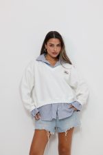 ⁦חולצה צווארון משבצות⁩ – תמונה ⁦16⁩