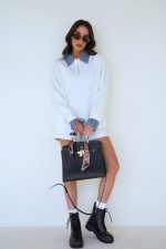 ⁦חליפת שורט צווארון ג׳ינס⁩ – תמונה ⁦13⁩