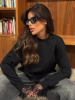 ⁦חולצה פעמון תחרה⁩ – תמונה ⁦4⁩