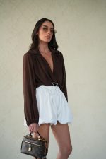 ⁦חצאית מיני בלון⁩ – תמונה ⁦4⁩