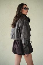 ⁦ג׳קט עור בומבר⁩ – תמונה ⁦12⁩