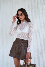 ⁦חולצת גולף תחרה⁩ – תמונה ⁦10⁩