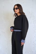 ⁦חליפת מיו שילוב משבצות⁩ – תמונה ⁦9⁩