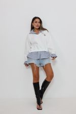 ⁦חולצה צווארון משבצות⁩ – תמונה ⁦14⁩