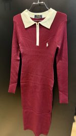 שמלת צווארון פולו