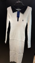 ⁦שמלת צווארון פולו⁩ – תמונה ⁦4⁩