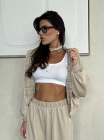 ⁦חליפת קורדרוי משבצות⁩ – תמונה ⁦4⁩