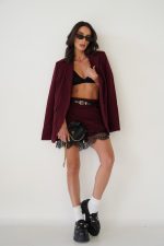 ⁦חליפת חצאית שילוב תחרה⁩ – תמונה ⁦11⁩