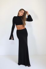 ⁦חליפת חצאית שיפון⁩ – תמונה ⁦5⁩