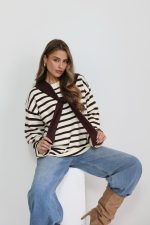 ⁦סריג צמר שילוב עליונית⁩ – תמונה ⁦12⁩