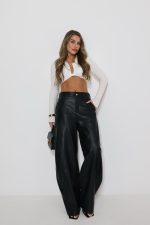 ⁦מכנס עור⁩ – תמונה ⁦3⁩