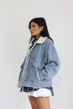 ⁦ג׳קט ג׳ינס דו צדדי⁩ – תמונה ⁦9⁩