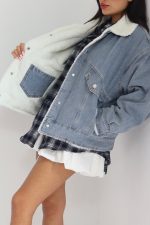 ⁦ג׳קט ג׳ינס דו צדדי⁩ – תמונה ⁦4⁩