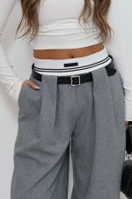 ⁦מכנס גומי חגורה⁩ – תמונה ⁦2⁩