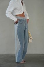 ⁦מכנס שילוב ג׳ינס⁩ – תמונה ⁦9⁩