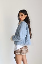 ⁦ג׳קט ג׳ינס שילוב פרווה⁩ – תמונה ⁦7⁩