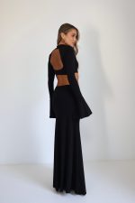 חליפת חצאית שיפון