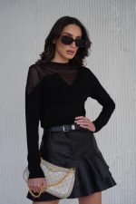 חולצה שילוב רזיל