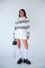 ⁦חולצת פסים צווארון⁩ – תמונה ⁦2⁩