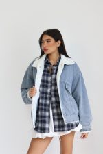 ⁦ג׳קט ג׳ינס דו צדדי⁩ – תמונה ⁦7⁩