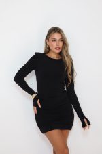 ⁦שמלת מיני כיווץ⁩ – תמונה ⁦5⁩