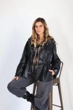 ⁦ג׳קט עור אדל⁩ – תמונה ⁦3⁩