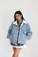 ⁦ג׳קט ג׳ינס דו צדדי⁩ – תמונה ⁦11⁩