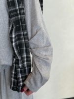 ⁦חליפת סריג שרוול כפלים⁩ – תמונה ⁦2⁩