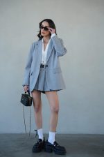 ⁦חליפת צמר חצאית⁩ – תמונה ⁦5⁩