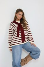 ⁦סריג צמר שילוב עליונית⁩ – תמונה ⁦6⁩