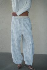 ⁦מכנס ווש גומי הדפס⁩ – תמונה ⁦6⁩