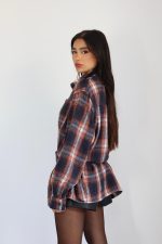 ⁦ג׳קט משבצות חגורה⁩ – תמונה ⁦16⁩